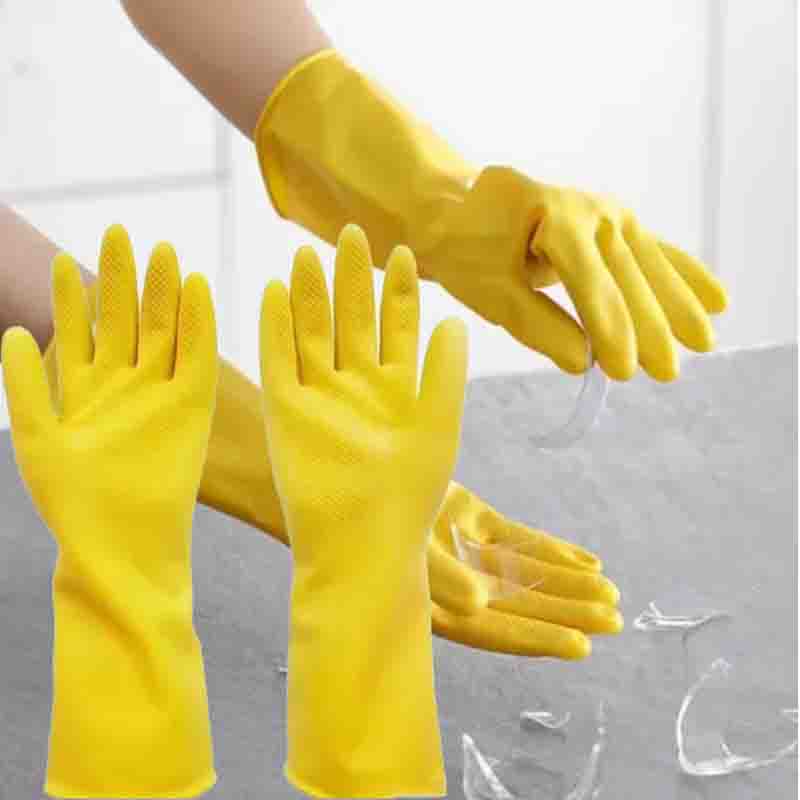 Rubber Glove Cleaning - 1-10PCS Guanti da lavoro per la
