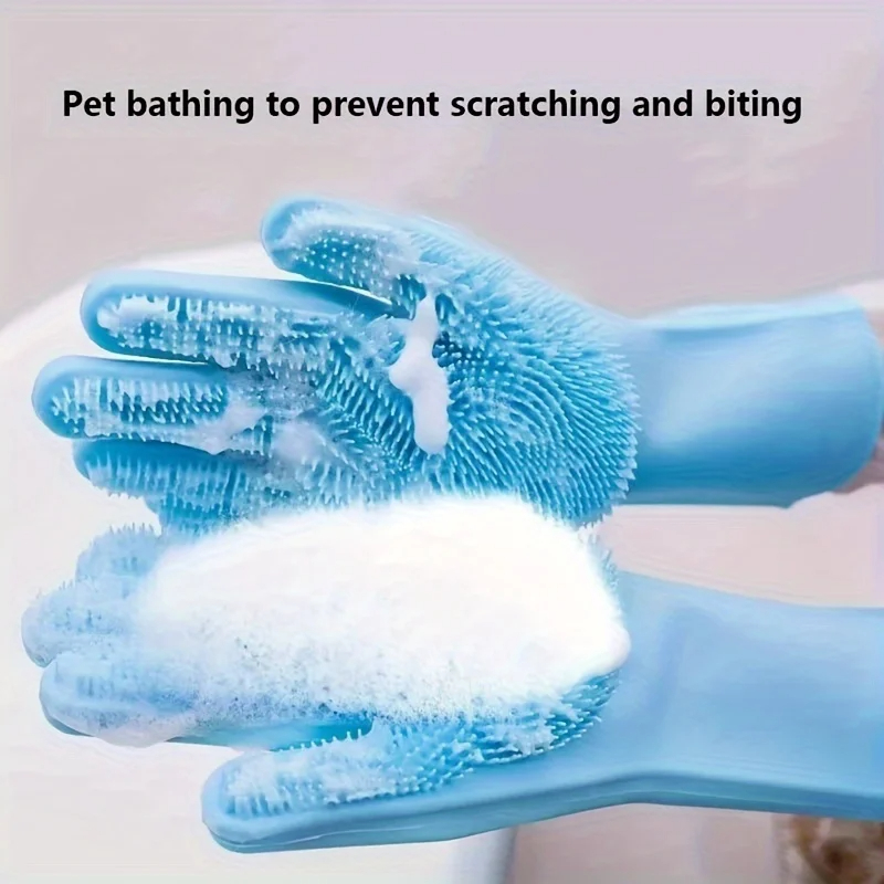 Rubber Glove Cleaning - Guanti Multifunzionali in Silicone per la