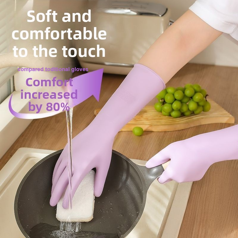 Guanti per lavare i piatti in  - Rubber Glove Cleaning recensione e prezzo