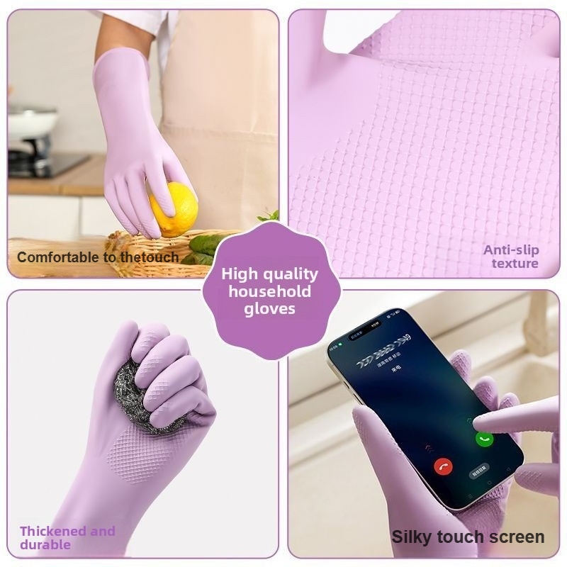 Guanti per lavare i piatti in  - Rubber Glove Cleaning recensione e prezzo