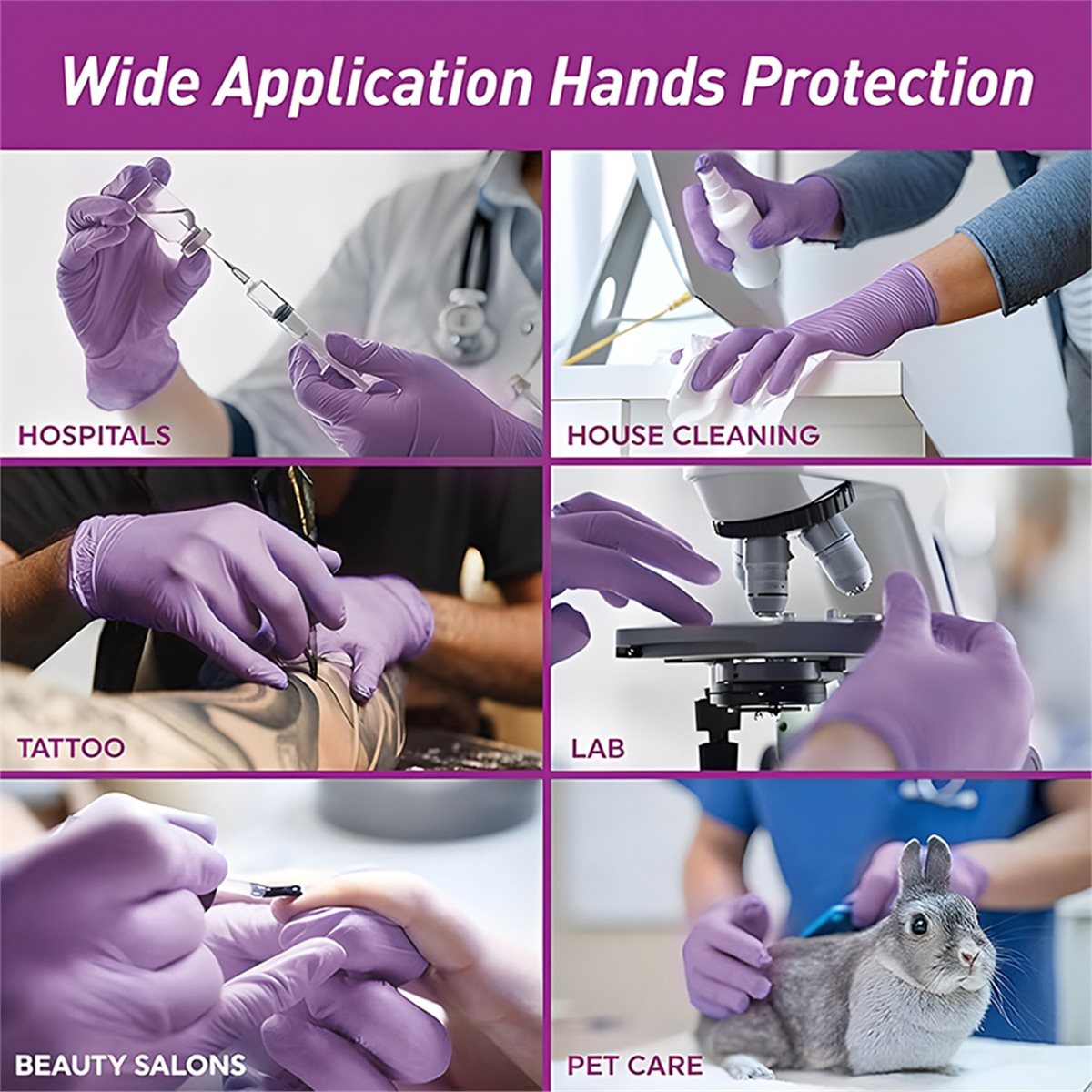 Guanti da esame in nitrile di  - Exam Glove Nitrile recensione e prezzo